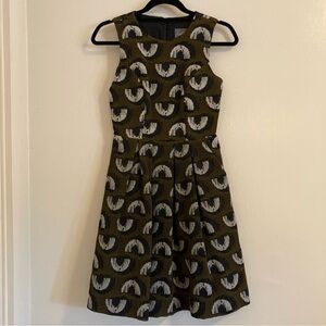 Sculpted Retro Hunter Dixon nDress, size 0